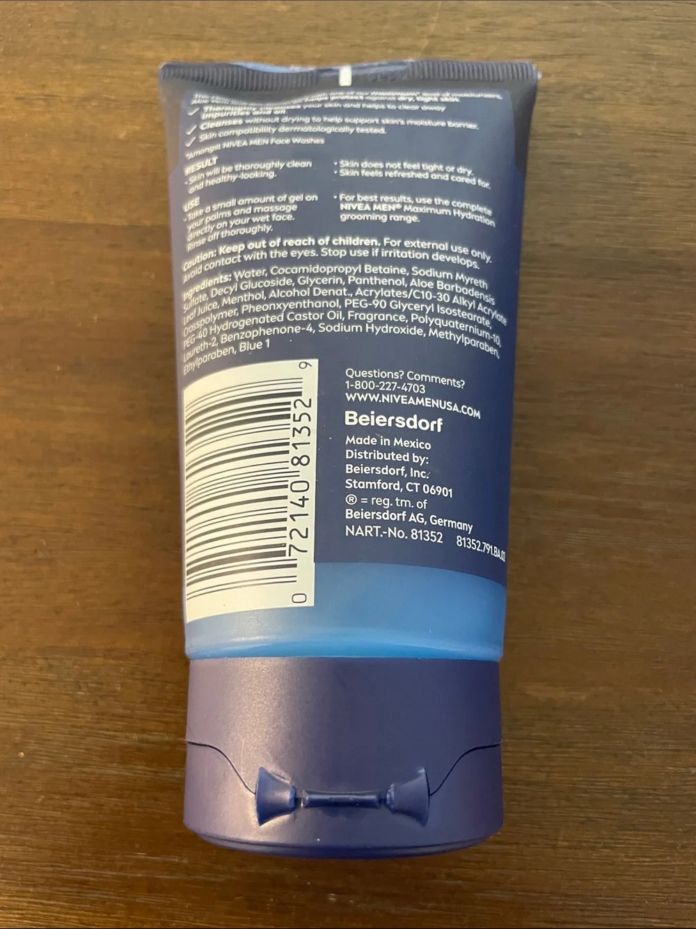 (2) Nivea Men Maximum Hydration Moisturizing Face Wash (5 FL. OZ.)